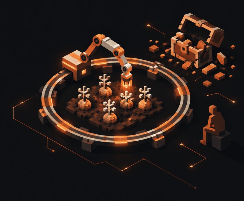 Иллюстрация к материалу: Vals AI протестировала Open GPT-6 Astra в Minecraft: ИИ может застревать при серьёзных сбоях