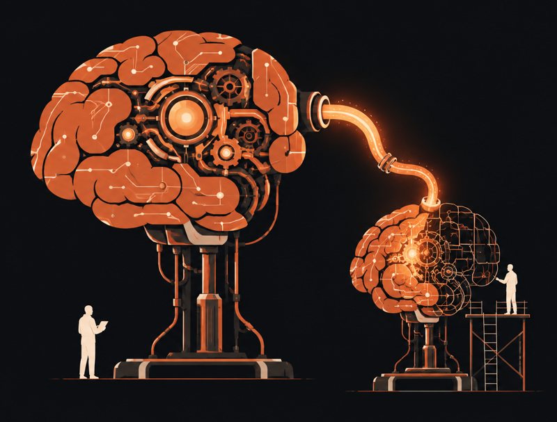 Иллюстрация к материалу: OpenAI заявила об организованной дистилляции и указала на Moonshot AI