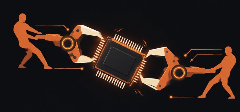 Иллюстрация к материалу: Cirrus Logic нацелилась на покупку Synaptics, составив конкуренцию onsemi