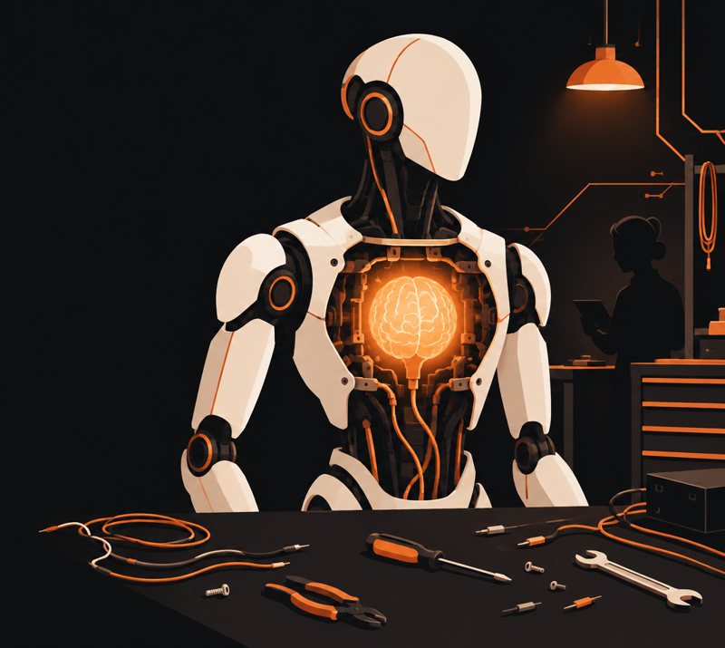 Иллюстрация к материалу: OpenAI займётся разработкой гуманоидных роботов; Альтман: главное — создать «мозг»
