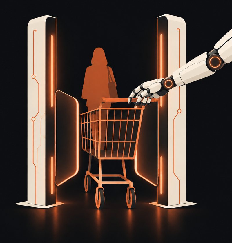 Иллюстрация к материалу: Вalmart запустил собственный шлюз для ИИ-агентов: ИИ сможет заказывать покупки за пользователей